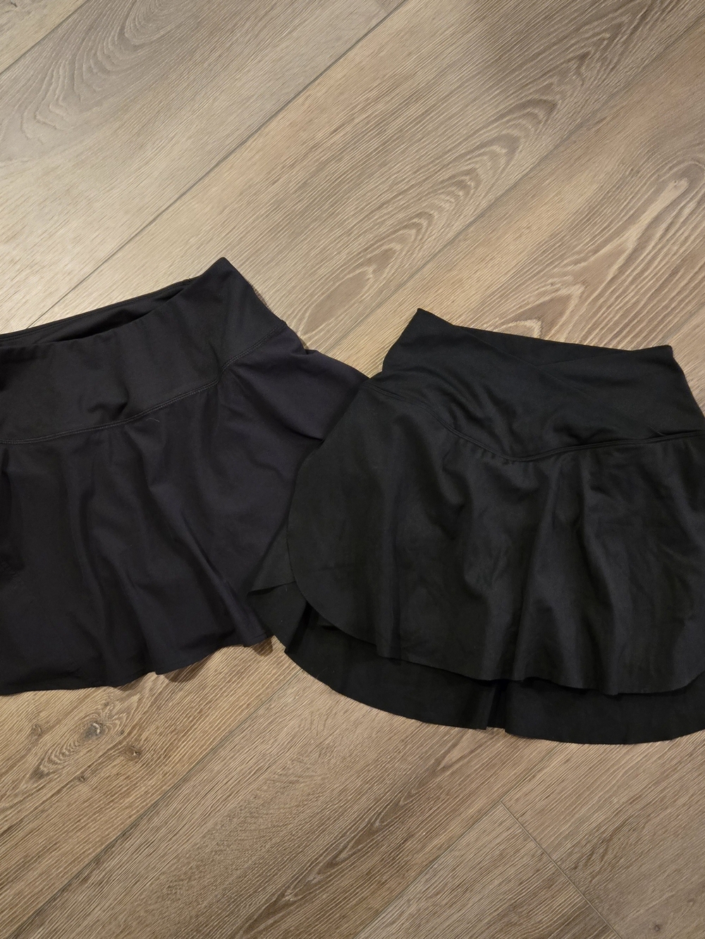 Avia Black Circle Skirt - Athletic Skater Style